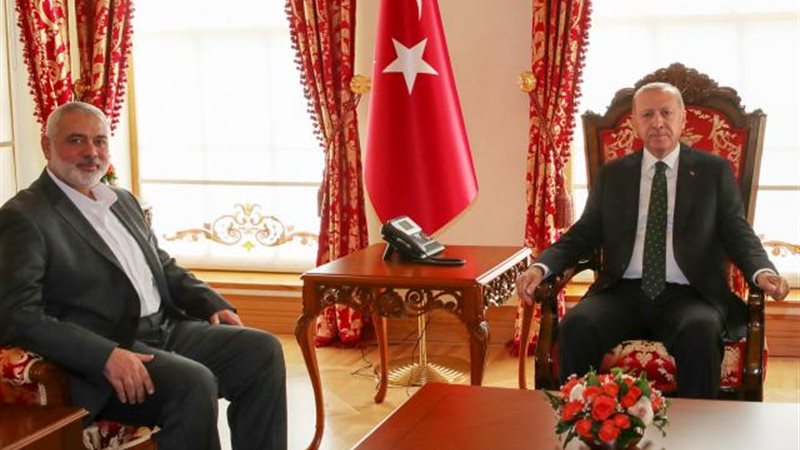 أردوغان وهنية