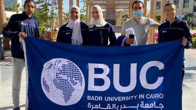 بالصور .. طالبة من جامعة بدر تفوز بالميدالية الفضية فى مسابقة الاتحاد الرياضى للجامعات