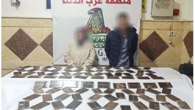 سقوط عاطل وسيدة وبحوزتهما 100 طربة لمخدر الحشيش بالإسكندرية