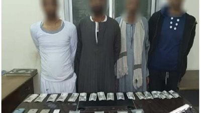 مكافحة المخدرات تضبط تشكيل عصابى تخصص فى الإتجار بالمواد المخدرة