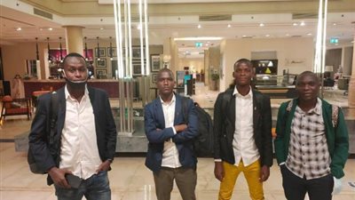 وصول حكام بيراميدز ونكانا إلى القاهرة