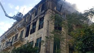 اللواء خالد عبد العال : تشكيل لجنة هندسية لفحص المول المحترق بالعتبة