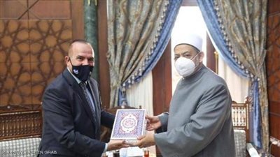 عاجل.. شيخ الأزهر يعلن زيارة العراق