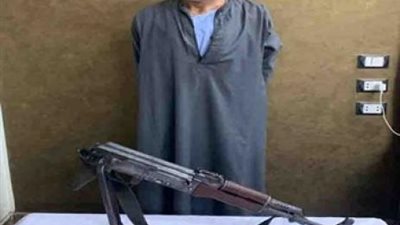 ضبط عنصر إجرامى بأسوان أطلق النار على قوة أمنية