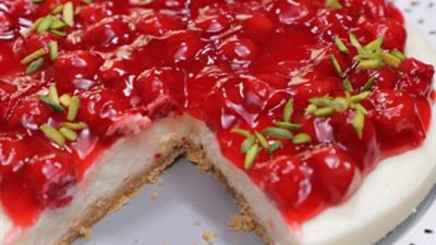 «زي المطاعم».. أسهل طريقة لإعداد تشيز كيك بدون جيلاتين