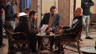 كريم عبد العزيز وأحمد مكي في صورة جديدة من كواليس ”الاختيار 2”