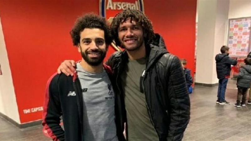 محمد صلاح ومحمد النني