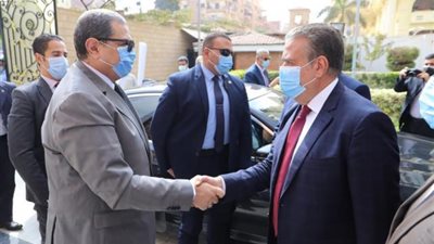 صور.. كيف استقبل محافظ المنوفية وزير القوى العاملة اليوم؟