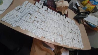 سقوط تاجر الأقراص المخدرة فى مدينة نصر