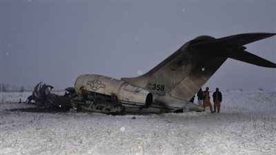 مقتل 8 عسكريين أفغان في تحطم طائرة