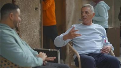 شاهد.. أحدث ظهور لـ محمود حميدة وأحمد الفيشاوي من كواليس ”ريتسا”