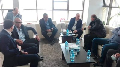 قبل تكريمه.. أبو ريدة يصل مقر اتحاد الكرة