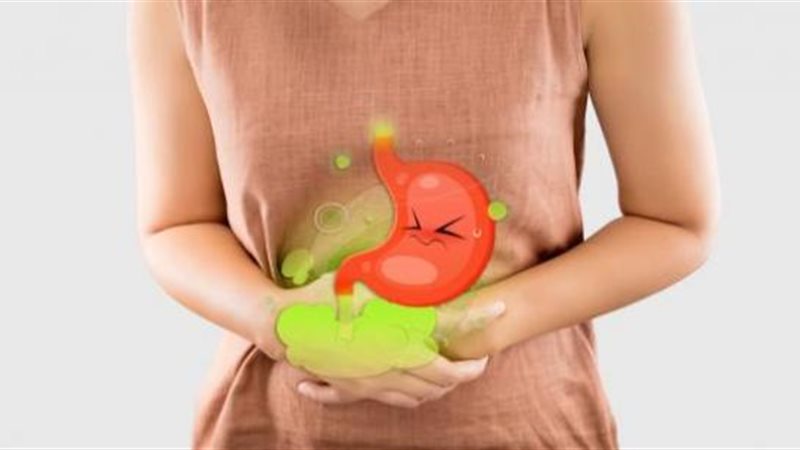 حرقان المعدة والانتفاخ
