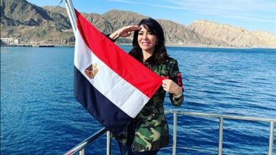 ”بحبك يا بلادي”.. لقاء سويدان تدعم السياحة المصرية من طابا في ذكرى تحريرها