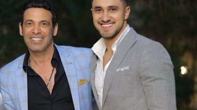 سعد الصغير يحتفل بخطوبة نجله في حفل عائلى