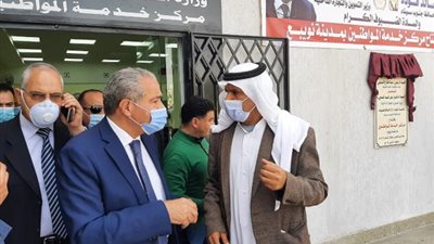 بالصور .. تفاصيل جولة وزير التموين والتجارة الداخلية بجنوب سيناء
