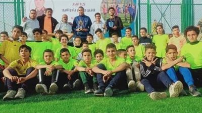 نادي «elpop sc» يتوج بدوري الشهيد احمد المنسي