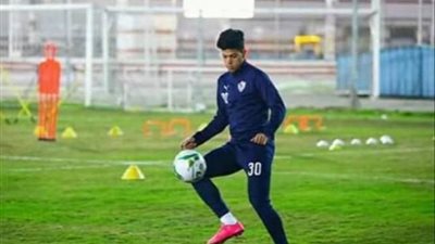 تدريبات تأهيلية لـ إمام عاشور في جيم الزمالك