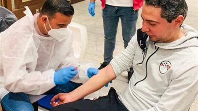 مسحة طبية لبعثة المنتخب الوطني