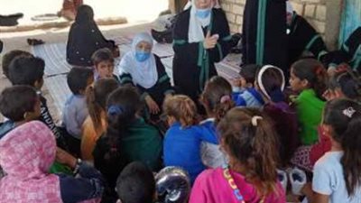 بالصور.. تعرف على رسائل واعظات الأوقاف لسيدات وأطفال جنوب سيناء