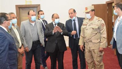 بالصور.. شعراوي يتفقد مبنى وزارة التنمية المحلية بالعاصمة الإدارية الجديدة