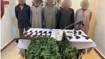 بالصور .. سقوط تشكيل عصابي بسوهاج تخصص فى الإتجار بالمواد المخدرة