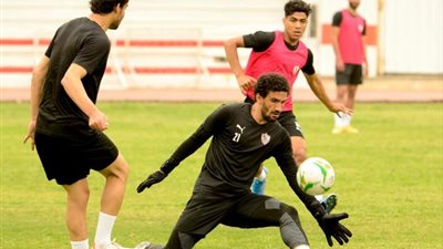 تدريبات خاصة لثنائي الزمالك على ركلات الجزاء قبل لقاء المولودية