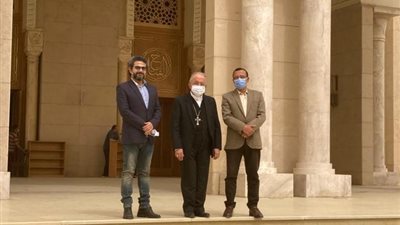 بعد زيارته أمس.. ماذا قال مطران «المارونية» عن مسجد الفتاح العليم بالعاصمة الإدارية؟