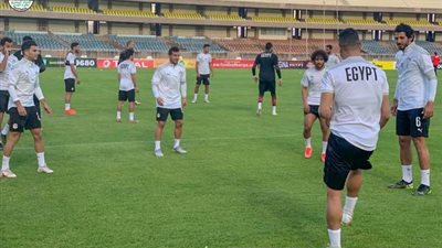 كواليس تدريبات المنتخب استعدادا لمواجهة كينيا
