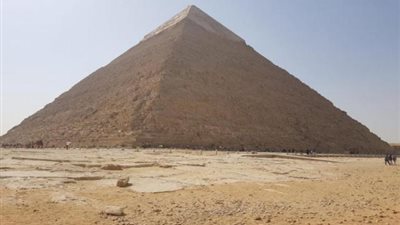 الحكومة تكشف حقيقة وجود هبوط أرضي بمحيط هرم خوفو