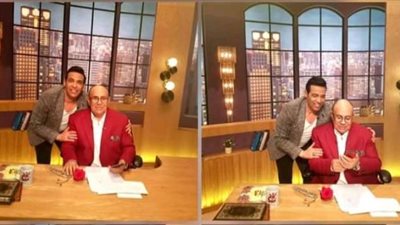 سعد الصغير  يقدم برنامج ديني مع مبروك عطية في رمضان.. صور