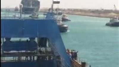 عبر مقطع فيديو.. كيف نجحت هيئة قناة السويس في تعويم السفينة الجانحة ؟