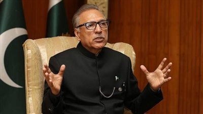 إصابة الرئيس الباكستاني بفيروس كورونا