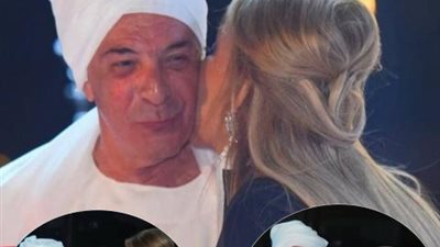 قبلات نادية الجندى لمحمود حميدة تشعل مواقع التواصل الاجتماعى