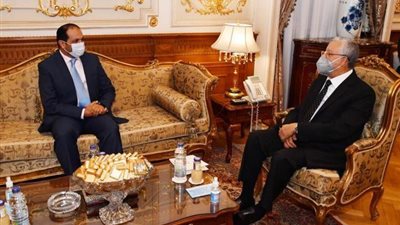 رئيس مجلس النواب يستقبل سفير الإمارات