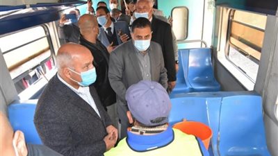 كواليس زيارة وزير النقل لمحطة سكك حديد طنطا