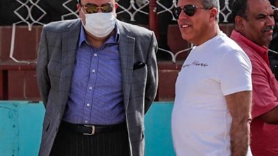 السفير المصرى فى السودان يساند الأهلى بالمران الختامى استعدادا للمريخ