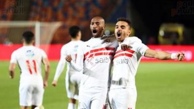 الزمالك يقهر المولودية بثنائية ويحفظ حظوظه فى التأهل لربع نهائى دورى الأبطال