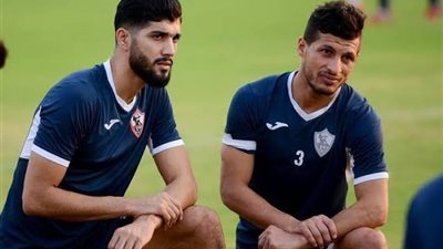 ثنائي الزمالك يؤدي تدريبات تأهيلية