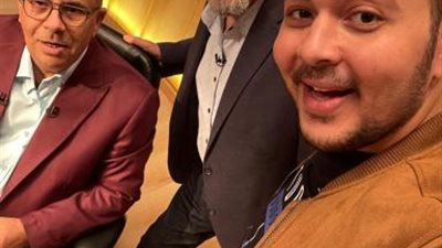 سامي مغاوري وابنه كريم ضيوف مبروك عطية في رمضان