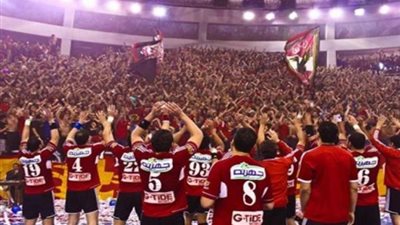 الأهلى يتأهل لنصف نهائى كأس مصر لليد بالفوز على الطيران 27/30