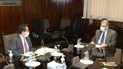تفاصيل لقاء وزير الكهرباء برئيس الوكالة اليابانية لبحث سبل الاستثمار في مصر