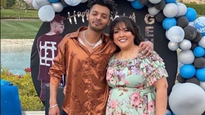 بالصورة.. مي كساب تحتفل بعيد ميلاد زوجها وسط أجواء عائلية