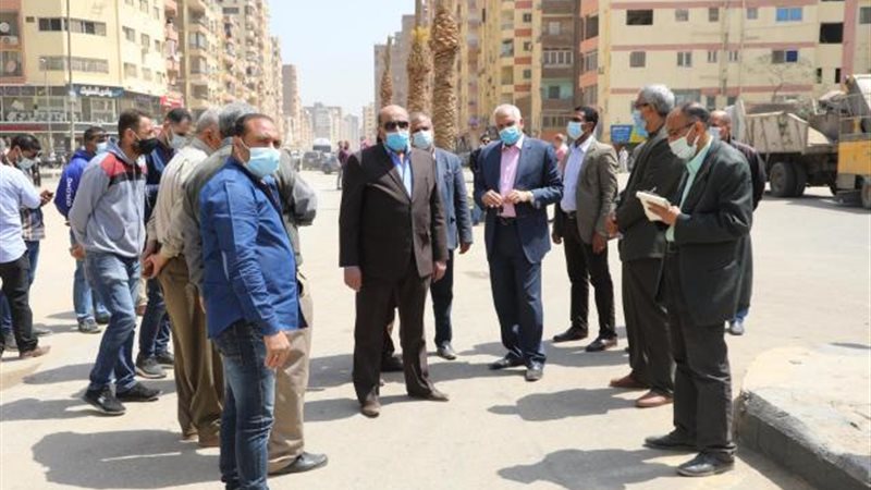 محافظ الجيزة خلال