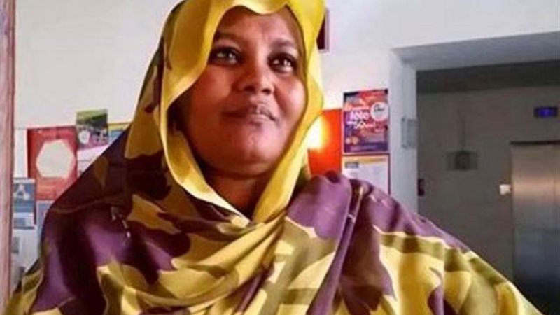 وزيرة الخارجية السودانية