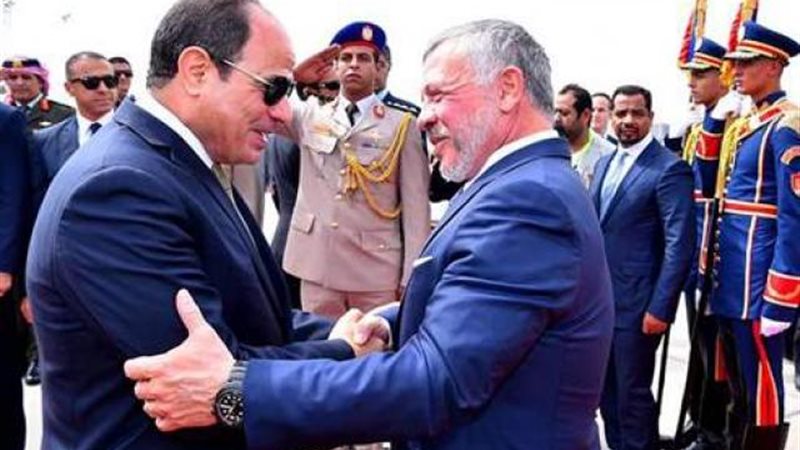 السيسي وملك الأردن