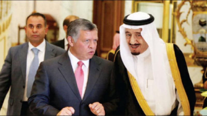 ملك السعودية وملك