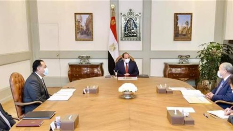 السيسي مع الحكومة