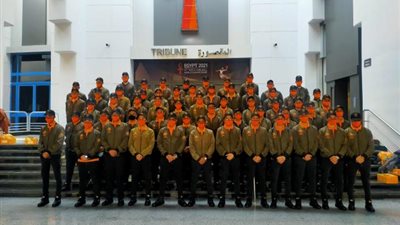 بالصور : إستعدادات أمنية مكثفة لتأمين مباراة الأهلي وسيمبا التنزاني