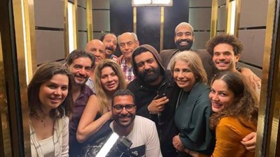 أبطال مسلسل ”بين السما والأرض” ينتهون من تصويره وعرضه في رمضان